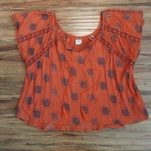 O’Neil boho top